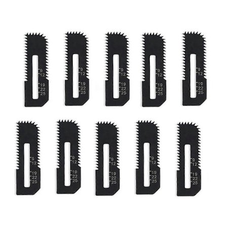 10-pack gipsskärsåg för sladdlös skärsåg, skär gips upp till 30 mm tjock (De