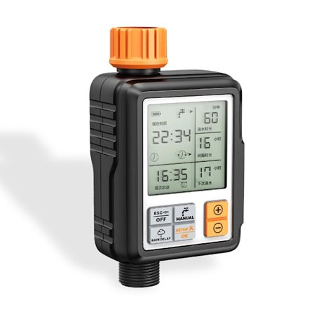Programmerbar digital vanningstimer automatisk hageslangekran sprinkler