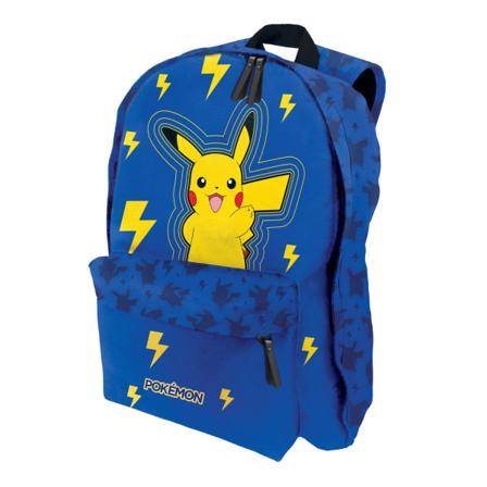 Pokemon Ryggsäck Pikachu Stor 2 Fack Multifärg
