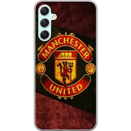 Yhteensopiva Puhelinkuori Samsung Galaxy A34 Manchester United