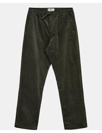 Akjan Elastic Cord Pants Green Anerkjendt
