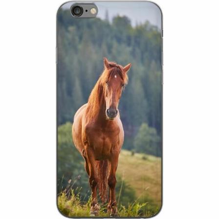 Apple Iphone 6s Plus Genomskinligt Skal Hästar