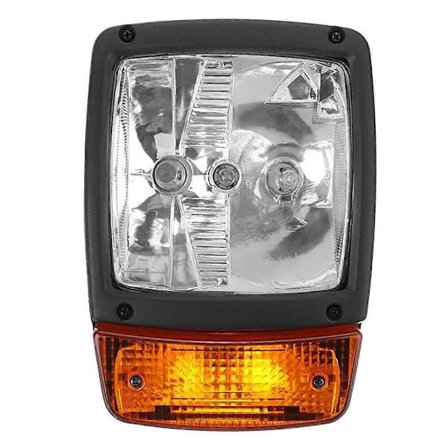 24V Gravemaskin JCB Front LED Hovedlykter Blinklys Lampe Indikator Arbeidslys for Traktor Teleskoplaster