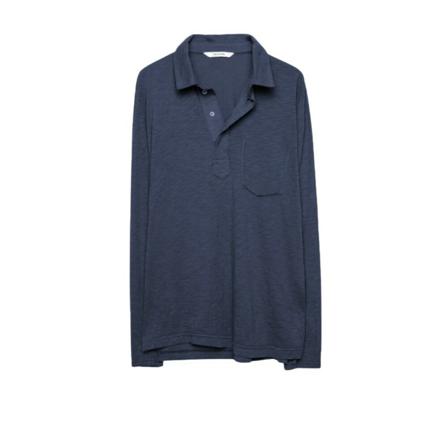 Zadig & Voltaire, Long Sleeve Tops Niebieski, Mężczyzna, Rozmiar: L