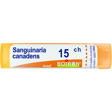 Boiron Sanguinaria Canadens 15Ch Tubo 80 Granuli 4g