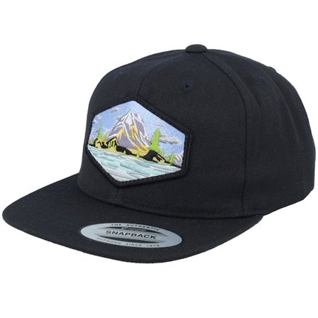 Kinder Wild Spirit - Schwarz snapback Cap - Kinder Island Patch Black Snapback @ Hatstore