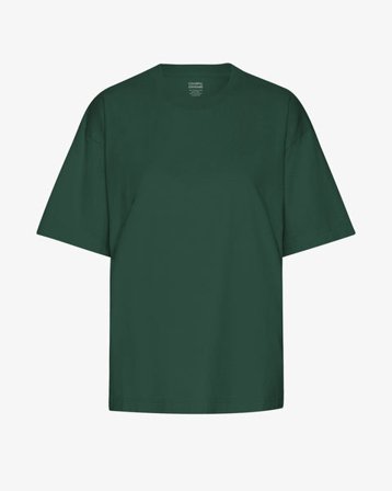 Oversized Organic T-Shirt - Emerald Green - Female - M