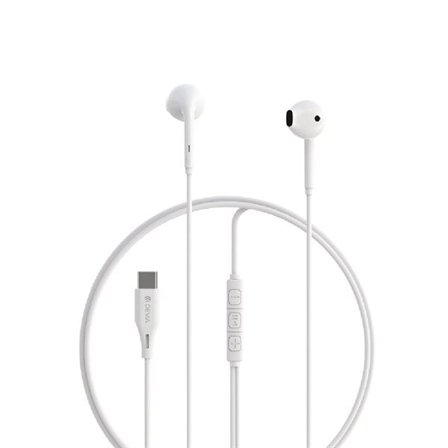 Devia Kintone A3 Headset med USB-C - Hvid