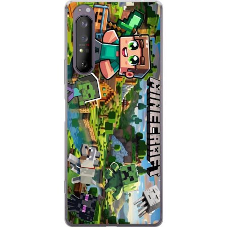 Kompatibelt Mobildeksel til Sony Xperia 1 II Lady Gaga The Fame svartvit portrett med store solbriller i minimalistisk pop estetikk