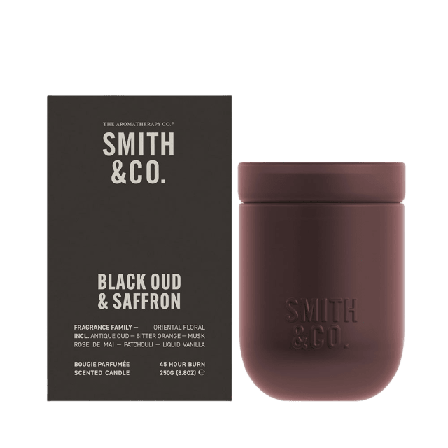 Smith & Co Doftljus Black Oud Saffron rumsdofter Unisex 250G