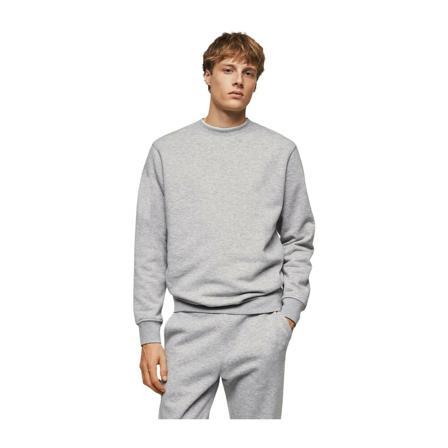Mango Trøje i bomuldsfrotté Grå, Herre Sweatshirts, Størrelse: XL