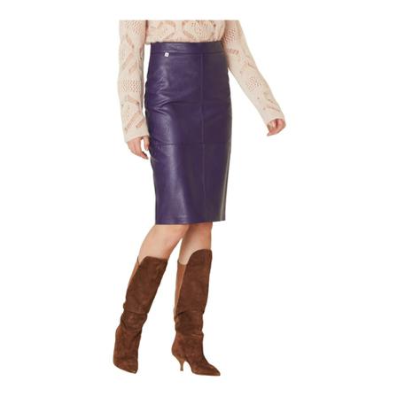 Manila Grace Midi Skirts Lilla, Dame