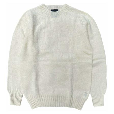 Howlin', Round-neck Knitwear Wit, Heren, Maat:M