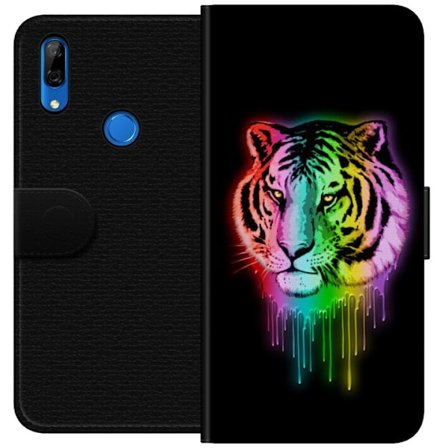 Yhteensopiva Lompakkokotelo Huawei Huawei P Smart Z Neon Tiikeri