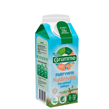 Grumme Flytande Kulörtvätt Parfymfri 750 ml