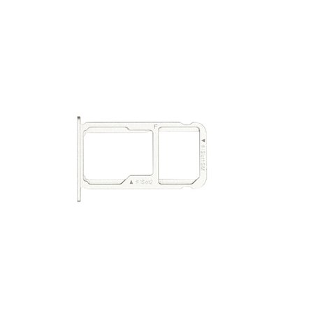 Huawei Honor 8 Minneskort/Simkortshållare - Vit