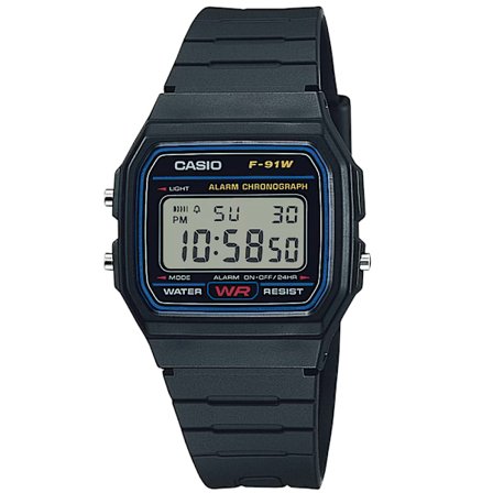 Casio Collection F-91W - Svart