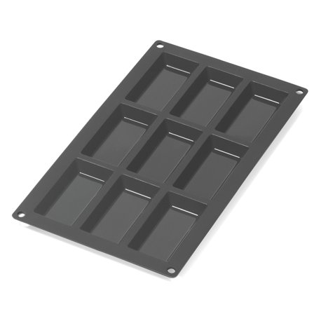 Lékué Financier silikoneform 9 huller, sort | KitchenOne