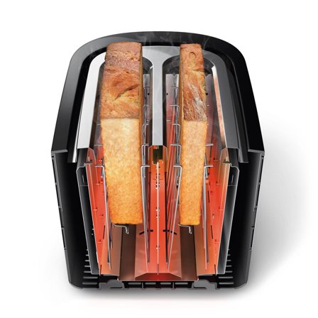 Philips Viva Collection HD2635/90 Toaster 7 2 Scheibe(n) 950 W Schwarz, Titan