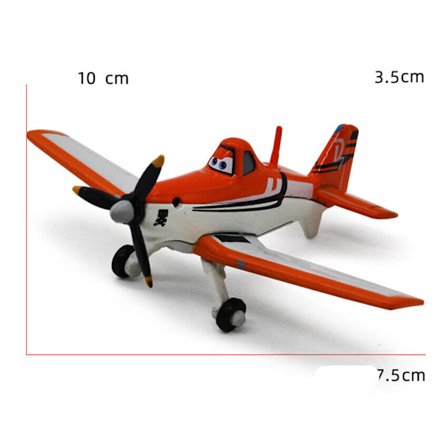 Disney Pixar Bilar Och Plan Lot Blixten 1:55 Diecast Modell Leksaker Gåva Lös Bil