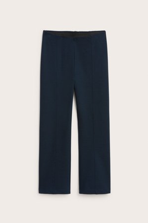 Kappahl | Raka pull on-byxor | Mörkblå