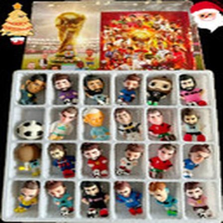 Fotball-VM 2025 Adventskalender - 24 Spiller Blind Box -FD-