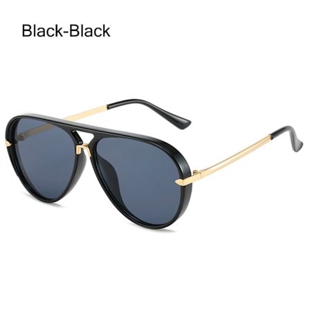 Top Bar Solbriller Shades Gradient Solbriller SVART-SORT