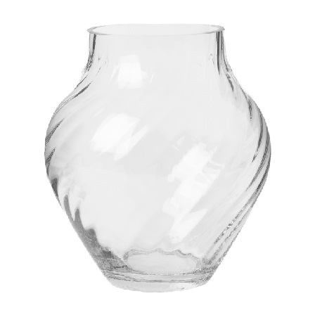 MANO ATELIER Glasvas 21 cm Dekoration Transparant ONESIZE