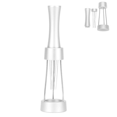 Kaffe Omrører Fordeler Nåle Rustfrit Stål Kaffe Omrøring Pulver Nåle Fordeler Sølv