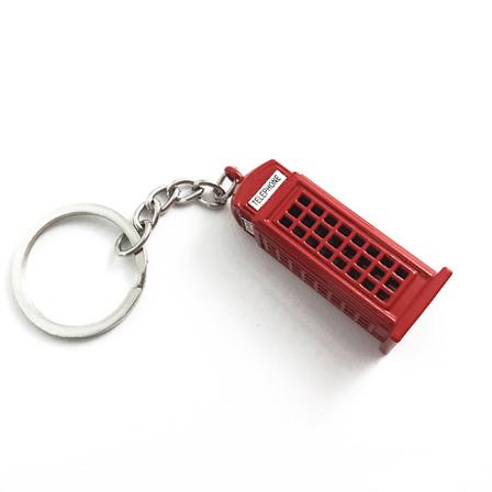 3 kpl Vintage Brittil inen Puhelinkoppi Miniatyyri Lontoo Auton Avaimenper Valettu Avaimenper Lahja