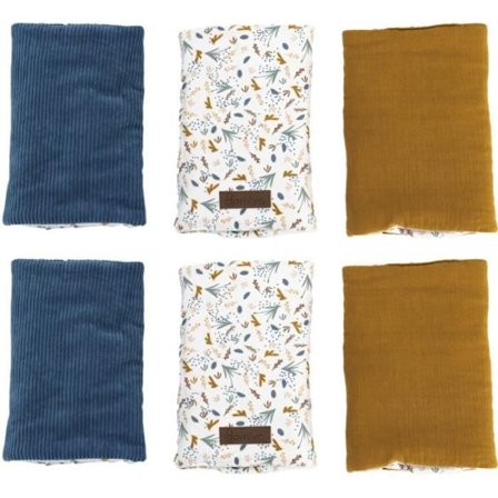 Sängstötfångare - DOMIVA - AU FIL DE L'EAU - Modulär - x6 - Öppen 40 x 25 cm/stängd 17,5 x 25 cm