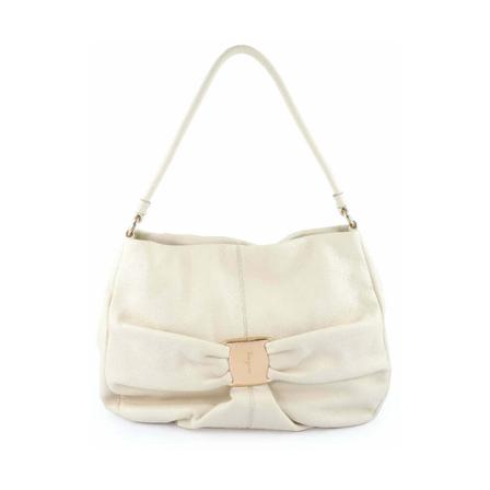 Salvatore Ferragamo Pre-owned, Pre-owned Shoulder Bag Beige, Dames, Maat:ONE Size