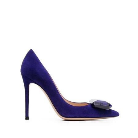 Gianvito Rossi, Pumps Blauw, Dames, Maat:39 EU