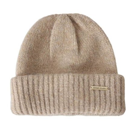 Huer til kvinder - Slouchy huer til kvinder - Vinter - Letvægts huer til piger - Strikhue i uld - Blød og varm slouch beanie-hue