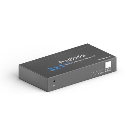 PURELINK PureTools 3x1 4K 18Gbps HDMI Switcher with Auto Sense