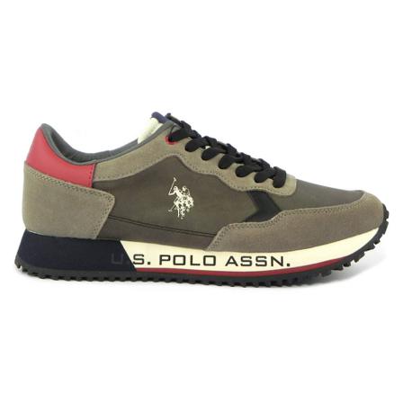 U.s. Polo Assn., Sneakers Beige, Heren, Maat:43 EU