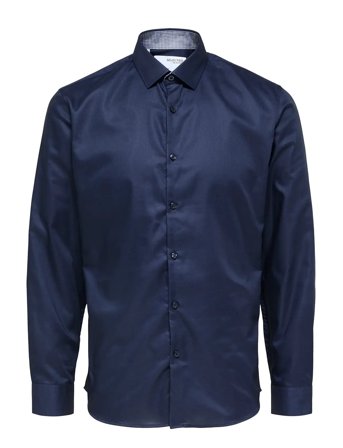 Selected | Slhslimnew-Mark Shirt Ls Noos | M