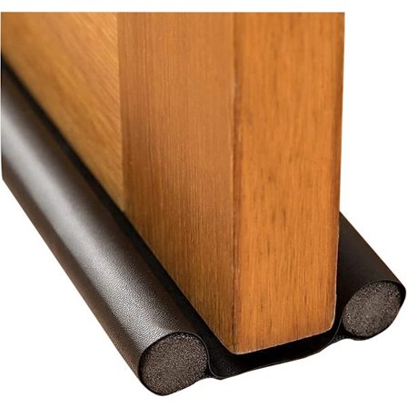 Fleksibel dørstopper Dobbelt dørholder 93cm Hjem Lydisoleret Dus