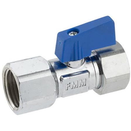 FM Mattsson 8543340 Kulventil inv. gänga x löpmutter, G15, Installation