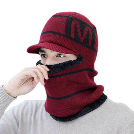 Tykk Fleece Ørebeskyttelse for Menn