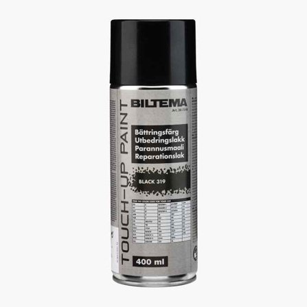 Bättringsfärg svart 400 ml