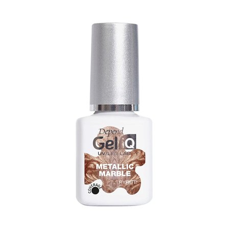 Depend GeliQ Metallic Marble Pyrite, Makeup, Gelénegle, Gel Neglelak