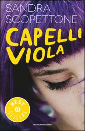 Capelli viola Sandra Scoppettone