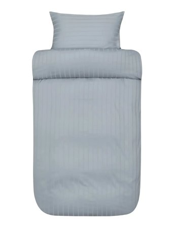 Høie of Scandinavia Milano Sateen Bed Set - Grey - 140X220/60X63CM