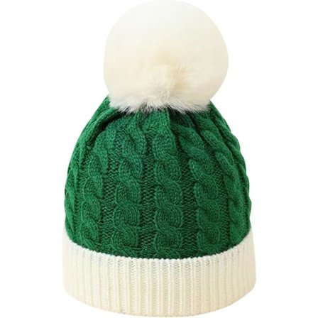 2026 Jul Strikket Nisselue Ullluer For Voksne Kvinner