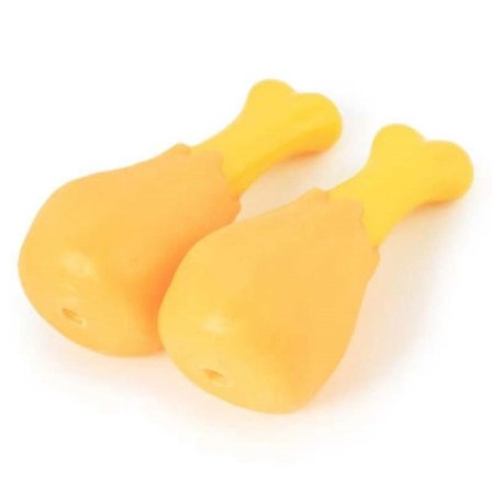 2 STK kjæledyr hamburger leke hund tygge leke 2 2