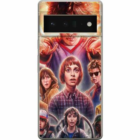 Google Pixel 6 Pro Mjukt Skal - Stranger Things