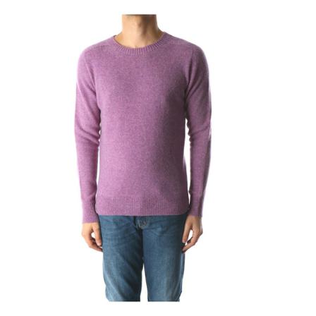 Mauro Grifoni Round-neck Strik Lilla, Herre Strik, Størrelse: S