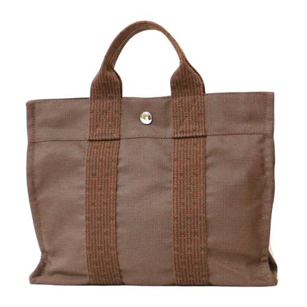Hermès Vintage, pre-owned bag Toto Bruin, Dames, Maat:ONE Size,Canvas