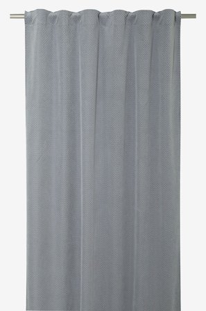 Svanefors - Monitoimiverhot Romby, 2/pakk. - Harmaa - Poimutusnauhaverhot - - Homeroom